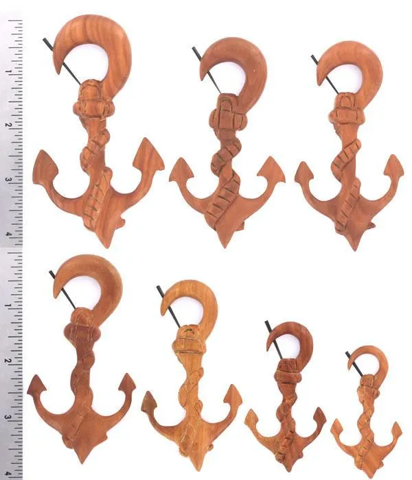 Vibrators Elementals Organics Saba Wood Anchor Hanger Price Per 1