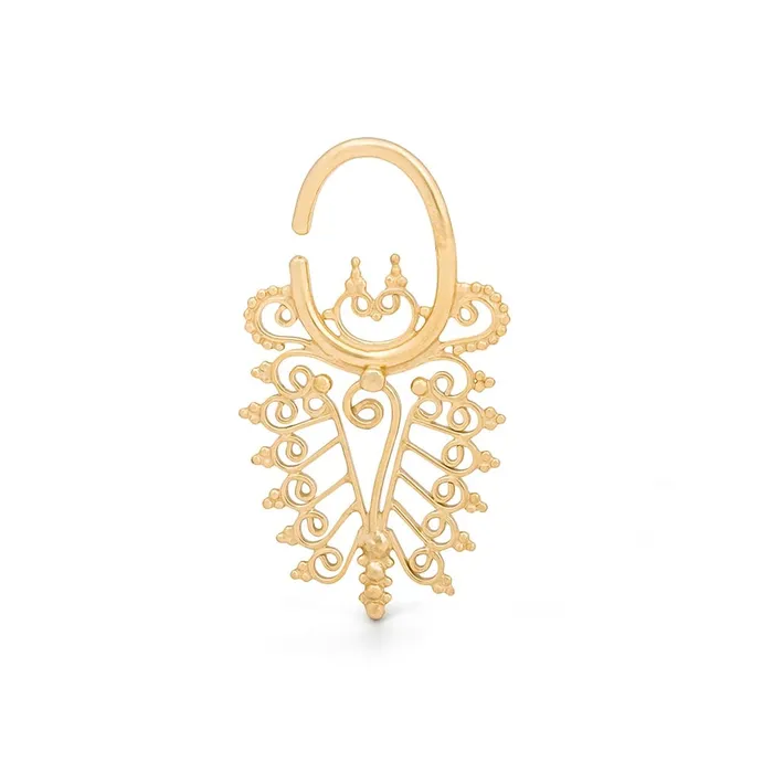 Vibrators Elementals Organics Soul Searcher Yellow Gold Plated Ear Hanger Price Per 1