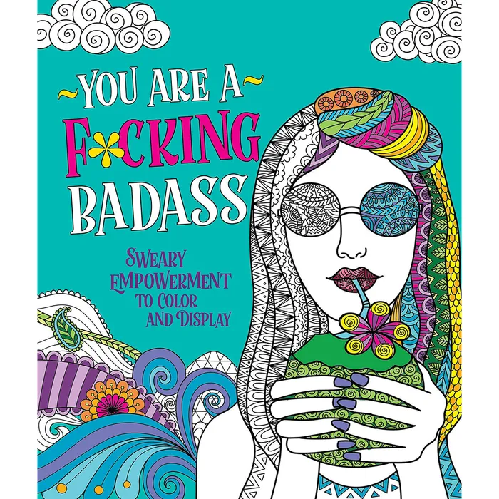 Vibrators MPS You Are a Fcking Badass Coloring Book