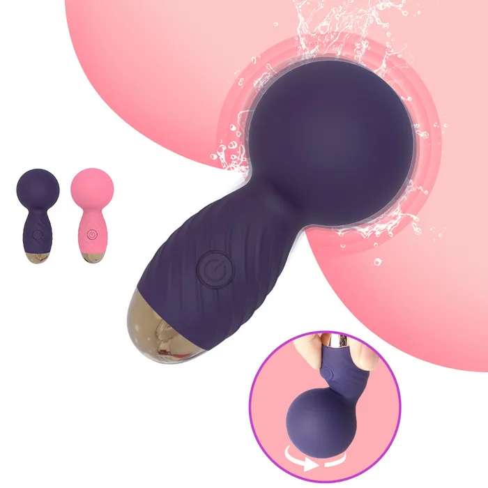 Vibrators Nemo Deep Blue AV Vibrator16 Frequency Vibration FunMates