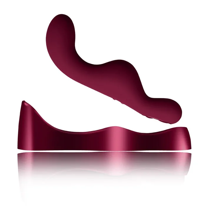 Vibrators Rocks Off Ruby Glow Blush External Grinding and GSpot Vibrator with Remote
