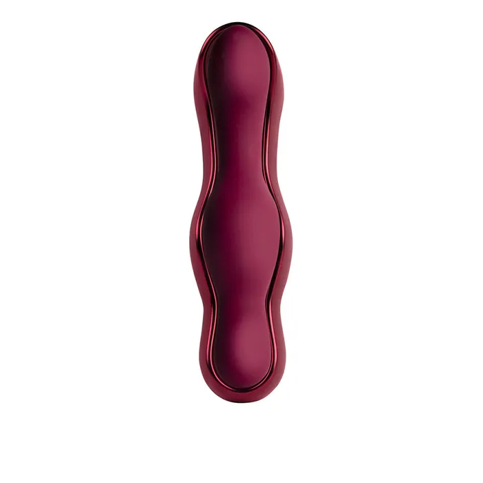 Vibrators Rocks Off Ruby Glow Blush External Grinding and GSpot Vibrator with Remote
