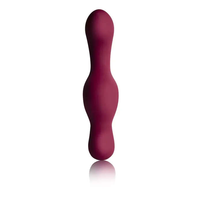 Vibrators Rocks Off Ruby Glow Blush External Grinding and GSpot Vibrator with Remote
