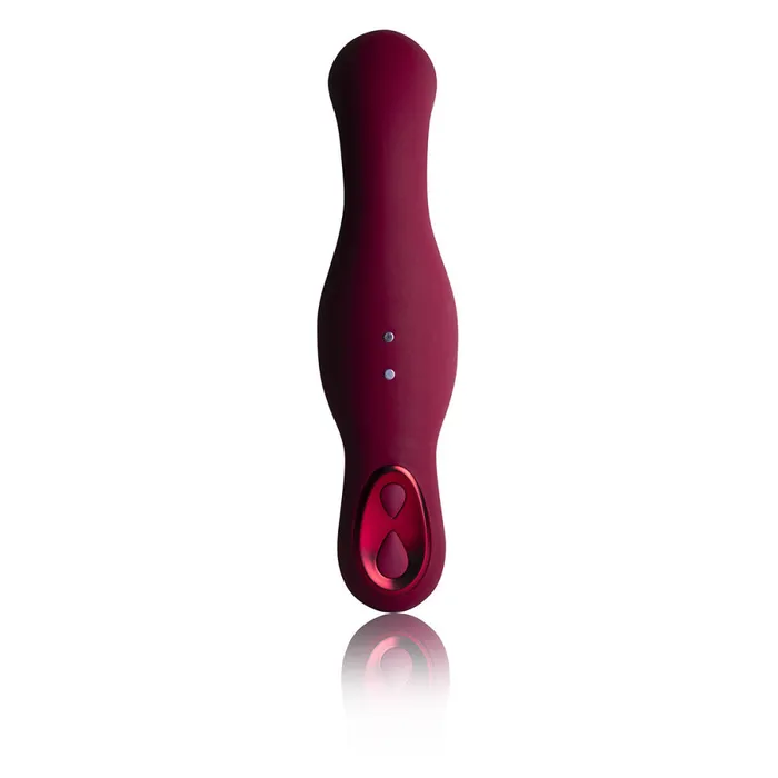 Vibrators Rocks Off Ruby Glow Blush External Grinding and GSpot Vibrator with Remote