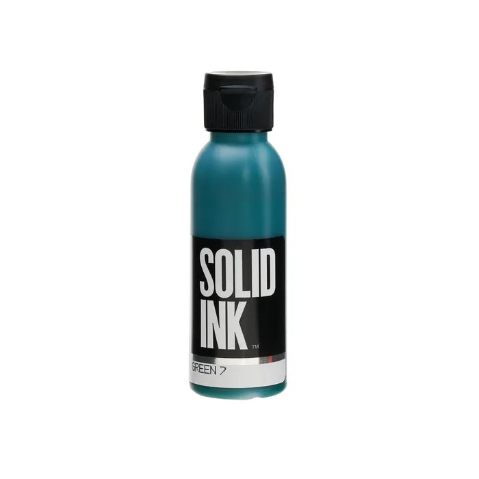 Vibrators Solid Ink Old Pigments 2oz Bottle Green 7 Solid Ink