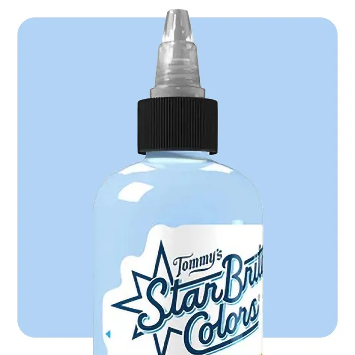 Vibrators StarBrite Tommys Sky Blue Tommys StarBrite Colors Tattoo Ink Pick Size