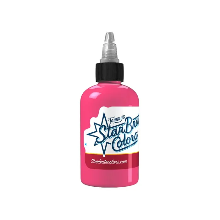 Vibrators StarBrite Tommys StarBrite Colors Tattoo Ink by Tommys Supplies Bubblegum Pink Pick Your Size