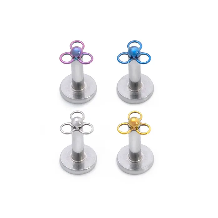 Vibrators Tilum Tilum 14g12g Internally Threaded Trinity Loop Titanium Top Price Per 1