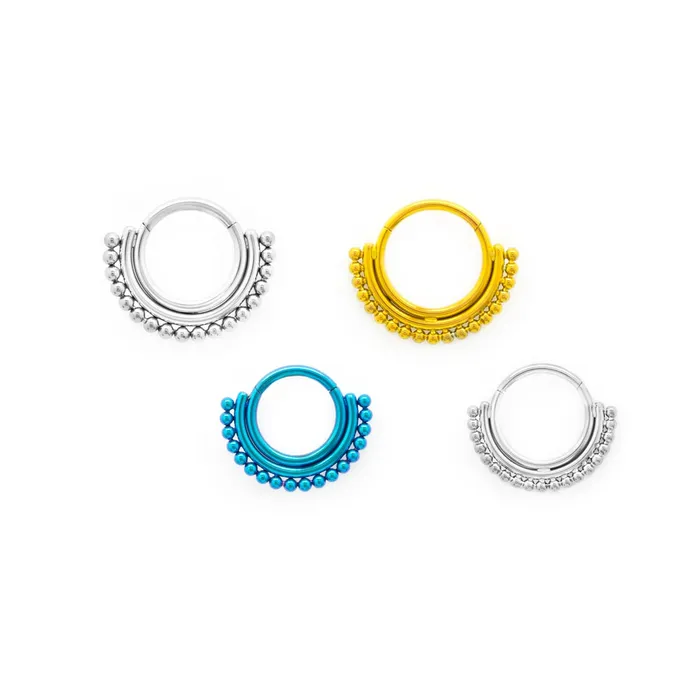 Vibrators Tilum Tilum 16g Simple Mehndi Design Titanium Clicker Price Per 1