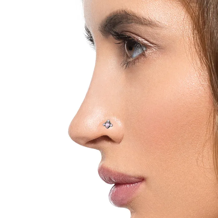 Vibrators Tilum Tilum Jeweled Mystique Titanium Threadless Top Price Per 1
