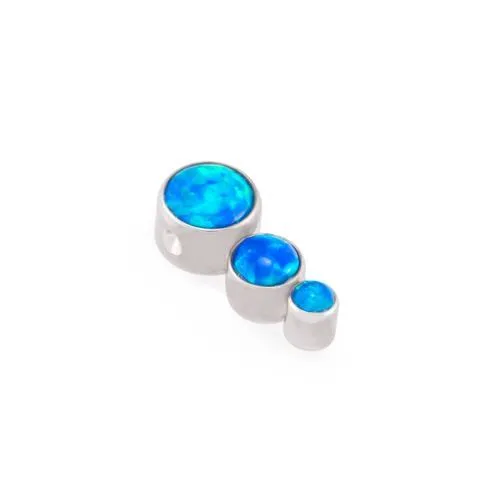Vibrators Tilum Tilum Opal Tear Drop Cluster Captive Bead Price Per 1