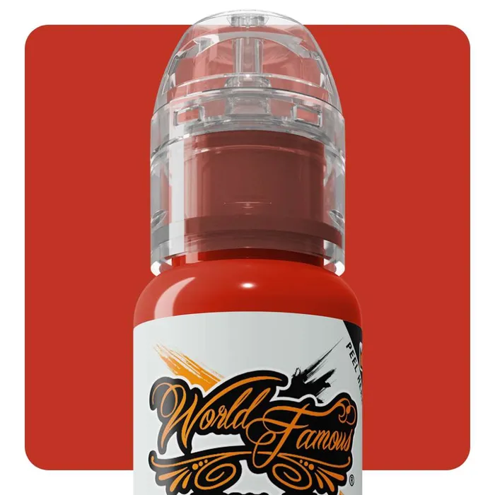 Vibrators World Famous Master Mike Inkfiend Red World Famous Tattoo Ink Pick Size