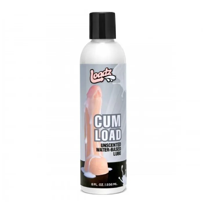 Vibrators XR Brands Loadz Cum Load Unscented WaterBased Semen Lube 8 oz