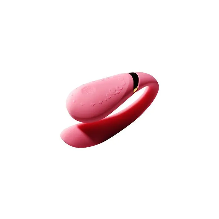 Vibrators ZALO USA FanFan Couples Massager Bluetooth Rouge Pink ZALO USA