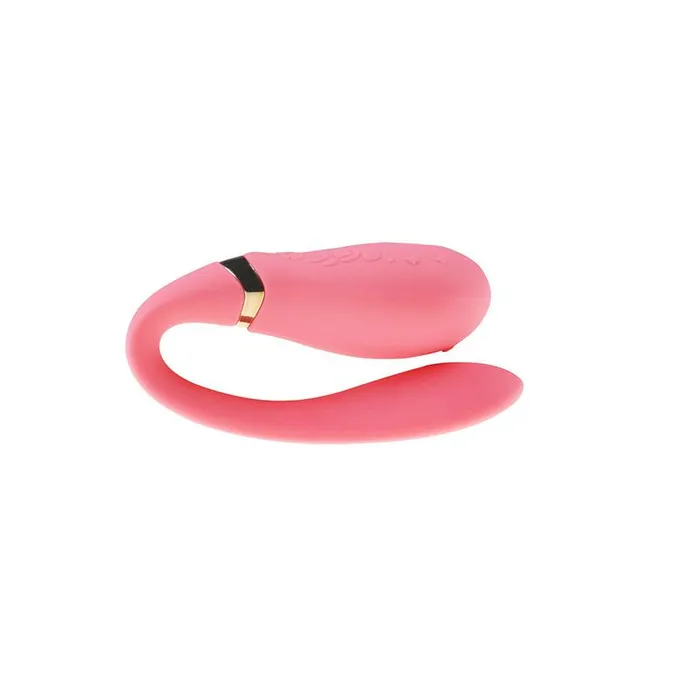 Vibrators ZALO USA FanFan Couples Massager Bluetooth Rouge Pink ZALO USA