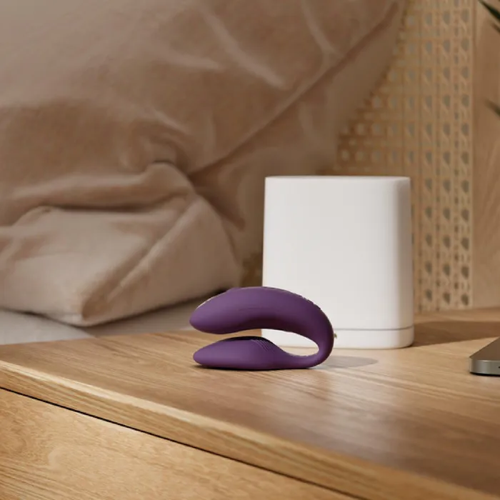 WeVibe Vibrators WeVibe Chorus Remote App Controlled Couples Vibrator Purple