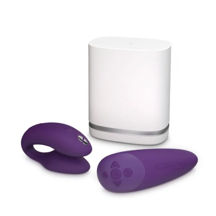 WeVibe Vibrators WeVibe Chorus Remote App Controlled Couples Vibrator Purple