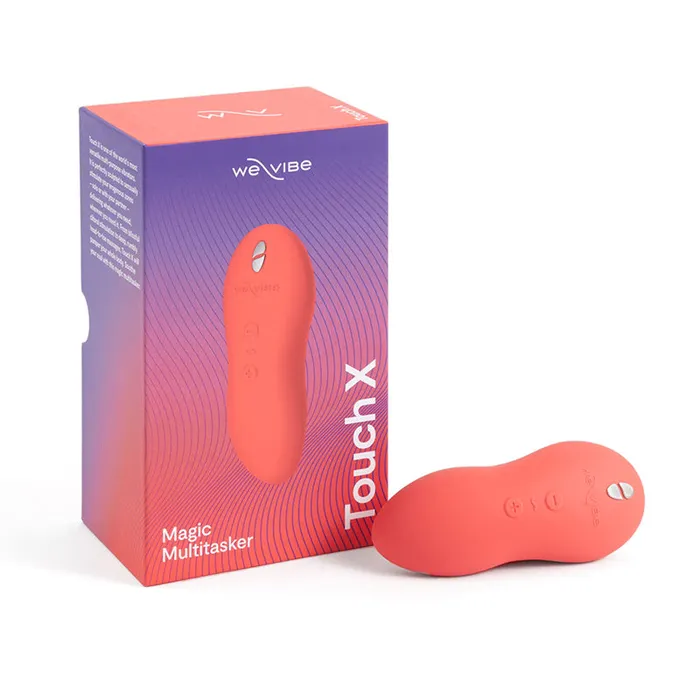 WeVibe WeVibe Touch X Lay On Vibrator Coral Vibrators
