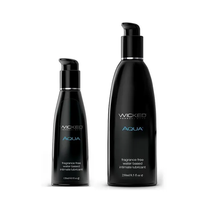 Wicked SBO Pictures Inc Lubricants Wicked Aqua WaterBased Intimate Lubricant Wicked SBO Pictures Inc Lubricants Wicked Aqua WaterBased Intimate Lubricant