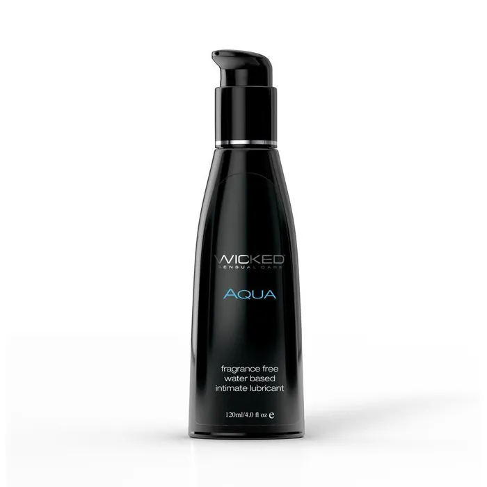 Wicked SBO Pictures Inc Lubricants Wicked Aqua WaterBased Intimate Lubricant