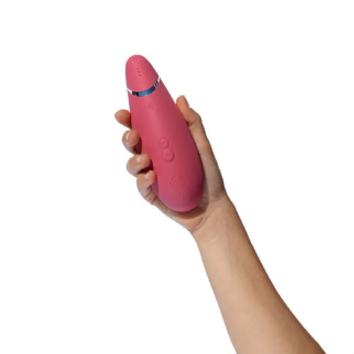 Womanizer Premium 2 Pleasure Air Clitoral Stimulator Raspberry Womanizer Female Sex Toys