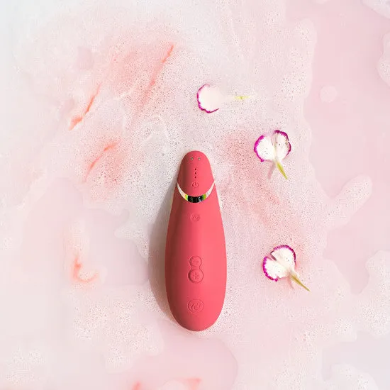 Womanizer Premium 2 Pleasure Air Clitoral Stimulator Raspberry Womanizer Female Sex Toys