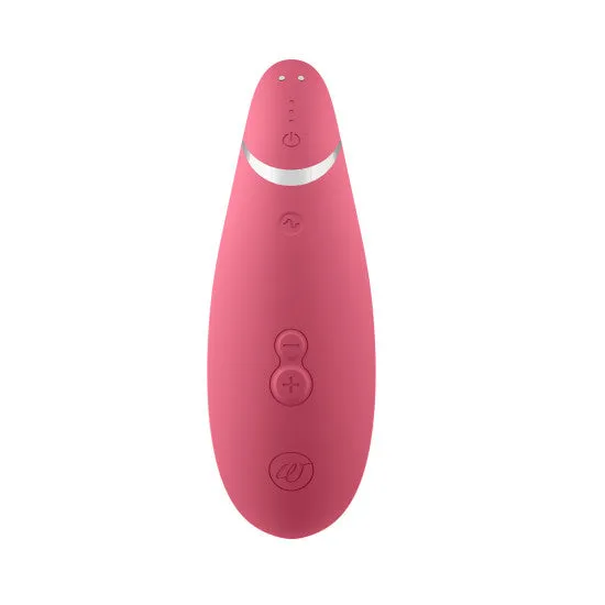 Womanizer Premium 2 Pleasure Air Clitoral Stimulator Raspberry Womanizer Female Sex Toys