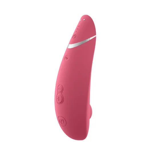 Womanizer Premium 2 Pleasure Air Clitoral Stimulator Raspberry Womanizer Female Sex Toys