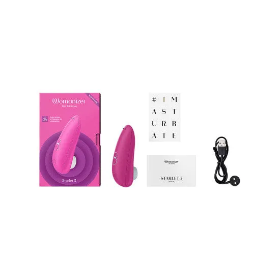 Womanizer Starlet 3 Pleasure Air Clitoral Stimulator Pink Womanizer Vibrators
