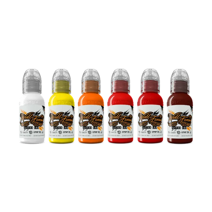 World Famous Dildos Melek Tastekin Red Neon Effect Series World Famous Tattoo Ink 1oz