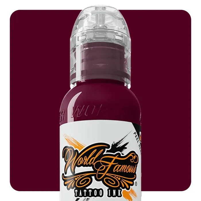 World Famous Male Sex Toys Deep Magenta World Famous Tattoo Ink Pick Size