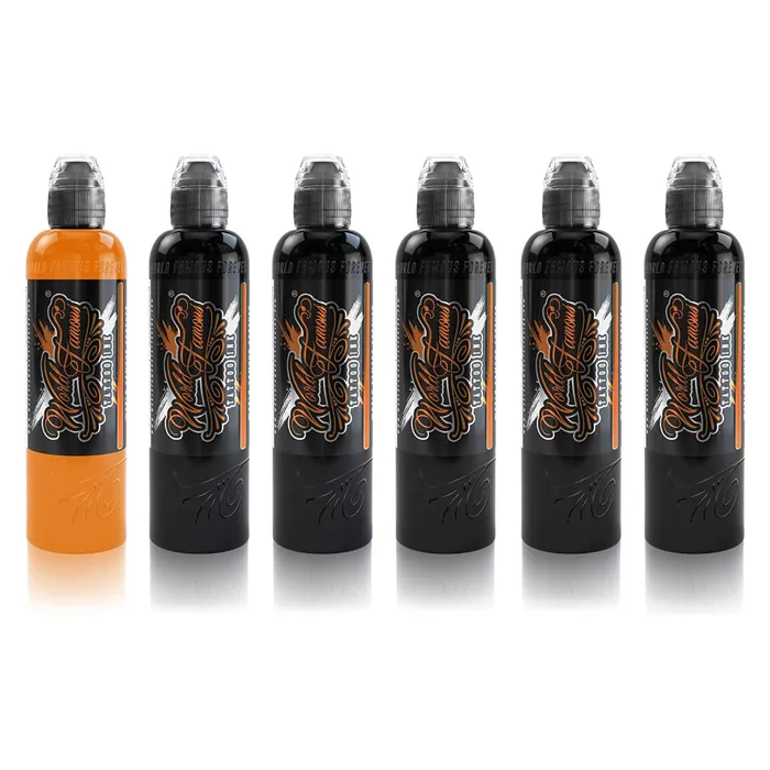 World Famous Male Sex Toys World Famous 5 Stage Shading Set World Famous Tattoo Ink Pick Size