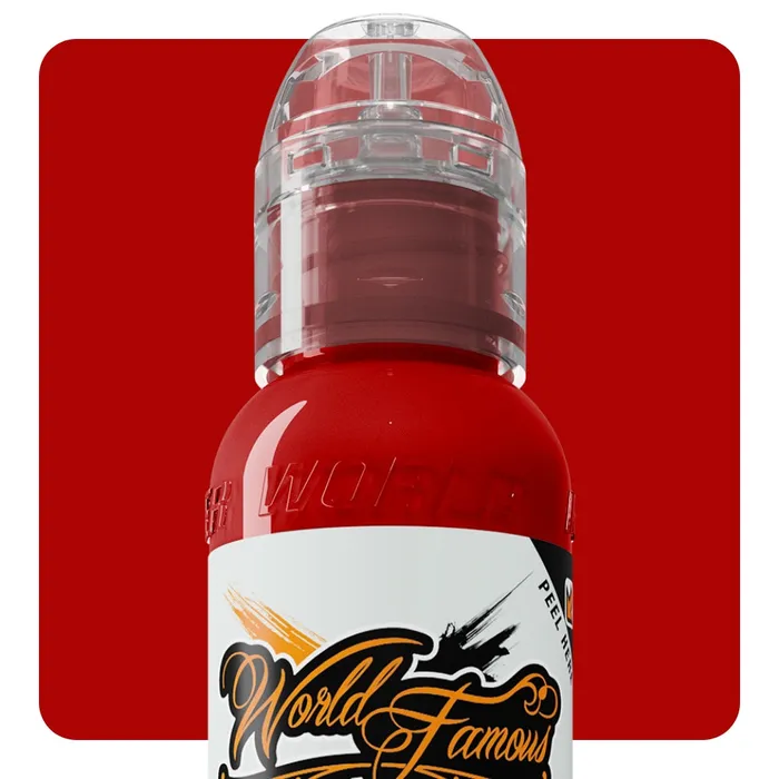 World Famous Straight Red World Famous Tattoo Ink Pick Size Anal