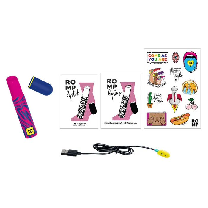 WOW Female Sex Toys Romp Lipstick First Time Pleasure Air Clitoris Stimulator Vibrator